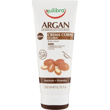 Equilibra Argan - Crème fluide pour le corps 200 ml