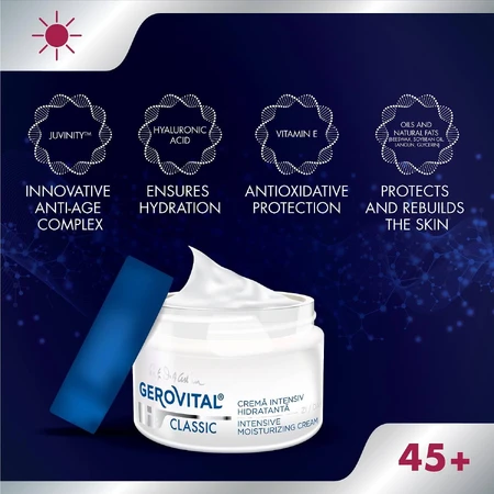  Gerovital H3 Classic Intensive Feuchtigkeitscreme, 50 ml, Farmec