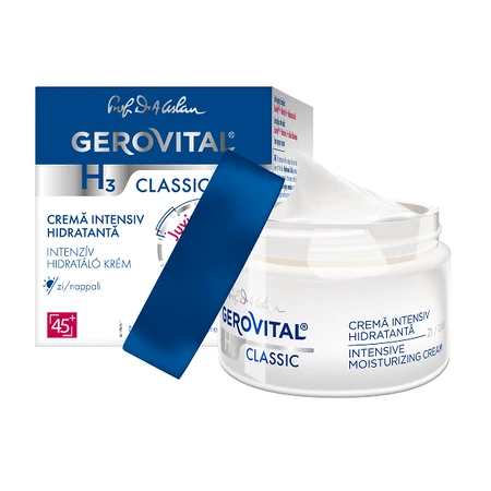  Gerovital H3 Classic Intensive Feuchtigkeitscreme, 50 ml, Farmec