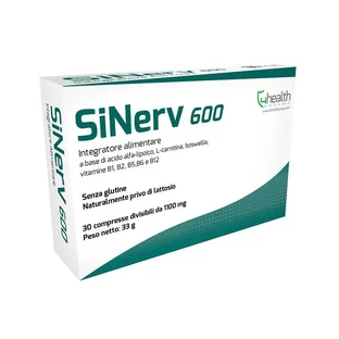 Sinerv 600 - Complément alimentaire pour le système nerveux, 30 comprimés sécables de 1 100 mg chacun