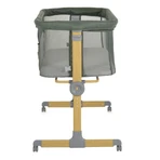Cuna ajustable antirreflujo Cangaroo Aura Next2Me, 0–9 kg, verde