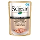 Schesir Tonnetto con salmón en gelatina - Alimento complementario para gatos, 50 g