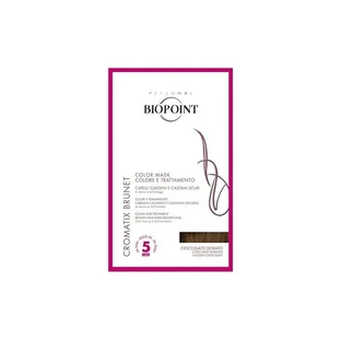 Biopoint Chromatix Kleurbehandeling: Kleurbehandelingsmasker voor 5 minuten, 30 ml, Golden Chocolate