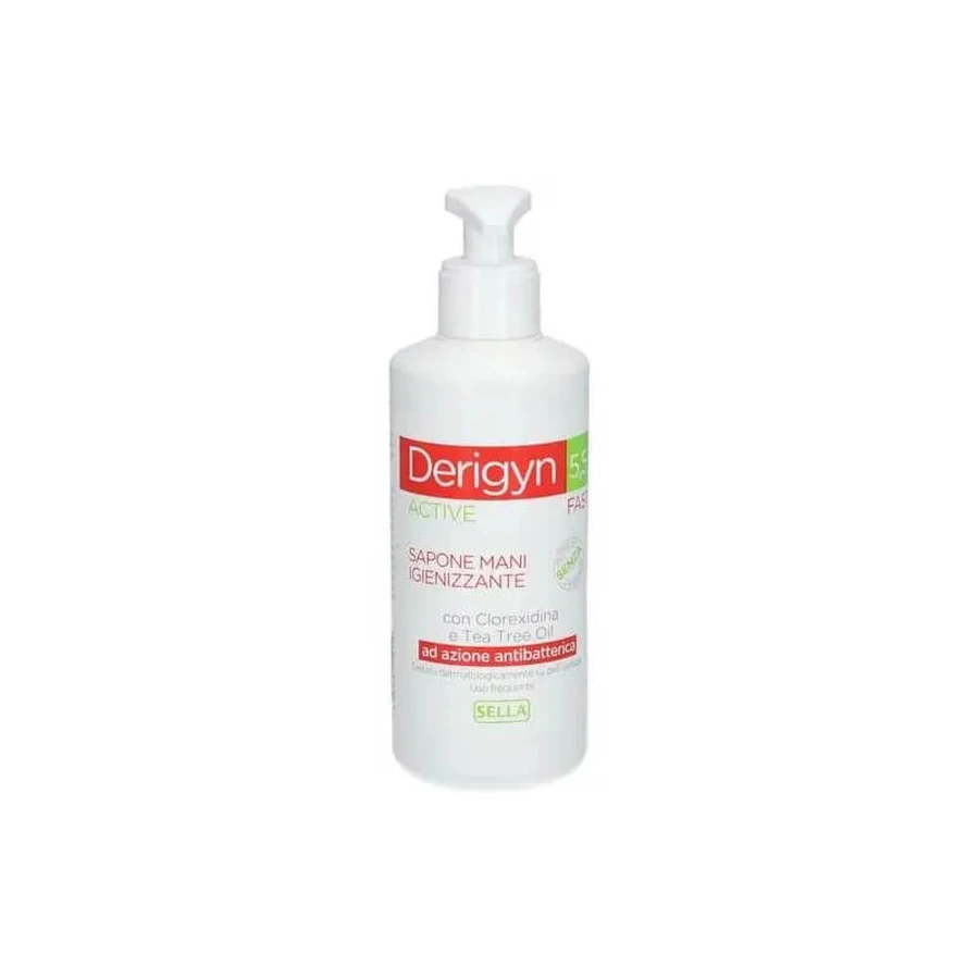 Sella Derigyn Active - Sanitizing Soap, 300 ml