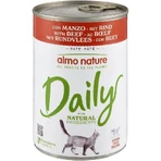 Almo Nature Daily Adult Cat Beef - Alimento completo para gatos adultos, 400 g