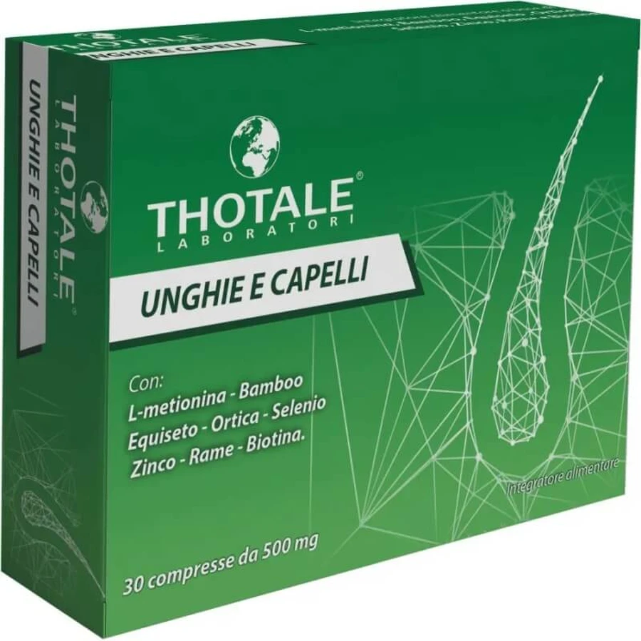 Thotale Nails & Hair 30 Tablets - Nail and Hair Supplement