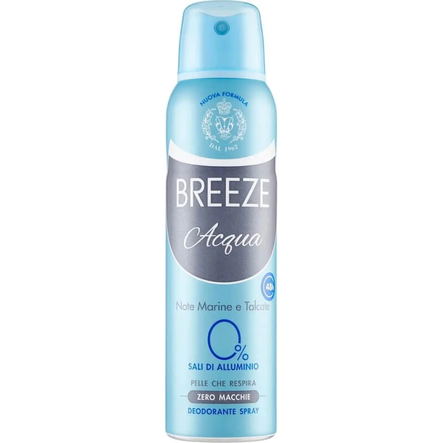 Breeze Acqua – Unsichtbares Deodorant-Spray, 150 ml