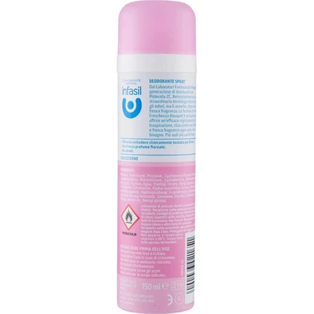 Infasil Freschezza Bouquet - Déodorant en spray, 150 ml