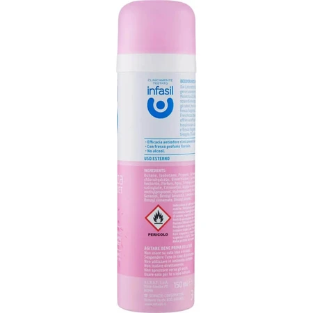 Infasil Freschezza Bouquet - Déodorant en spray, 150 ml
