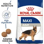 Royal Canin Maxi Adult - Alimento completo para perros adultos de razas grandes, 12 kg