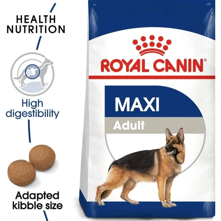 Royal Canin Maxi Adult - Alimento completo para perros adultos de razas grandes, 12 kg