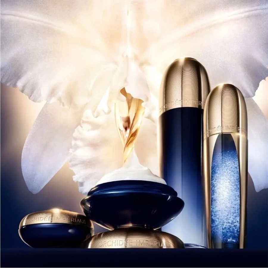 Guerlain Orchidée Impériale La Crème Riche - Crema regeneradora antiedad, 50 ml