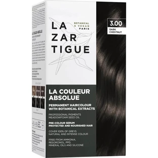 Lazartigue La couleur absolue – Permanente Haarfarbe Nr. 3.00 Dunkelbraun