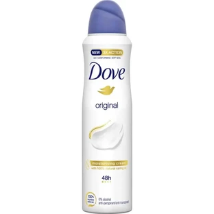 Dove Original - Desodorante en spray sin alcohol, 150 ml
