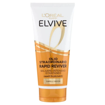 Elvive Extraordinary Rapid Reviver Oil - Intensieve conditioner met onmiddellijk effect voor droog en dof haar, 180 ml