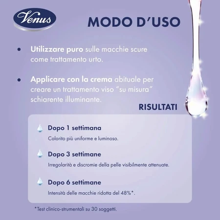 Venus Niacinamida para las manchas oscuras - Concentrado molecular antimanchas 30 ml