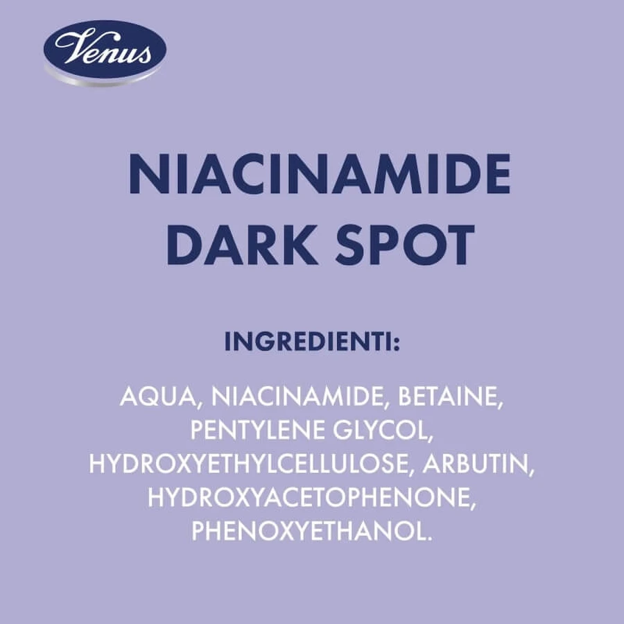 Venus Niacinamida para las manchas oscuras - Concentrado molecular antimanchas 30 ml