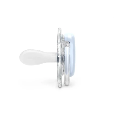 Suavinex Poetry - Chupete de silicona fisiológica SX Pro, 0-6 meses, azul claro