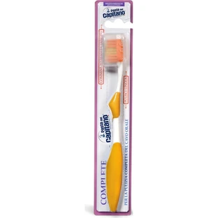 Pasta del Capitano Complete - Toothbrush with medium bristles in assorted colors