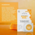 Perlier Honey Miel - Crema antiarrugas para el contorno de los labios y los ojos con miel, 15 ml