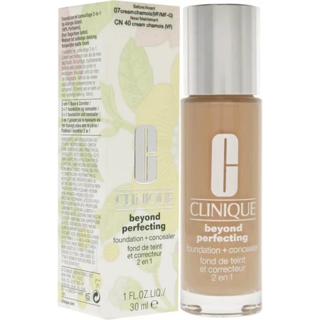 Clinique Beyond Perfecting - Fond de teint et correcteur 2-en-1 - N° 07 Crème