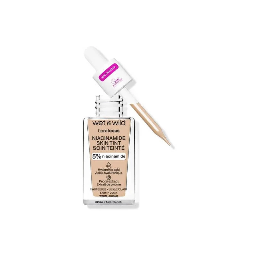 Wet n Wild Bare Focus – Foundation mit Niacinamid – Fair Beige