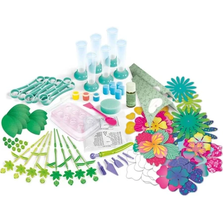 Clementoni Idea! El taller de las flores: juego creativo para niños a partir de 8 años
