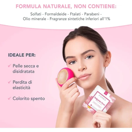 Foreo Bulgarian Rose UFO Activated Masks – 6 Feuchtigkeitsmasken à 6 g