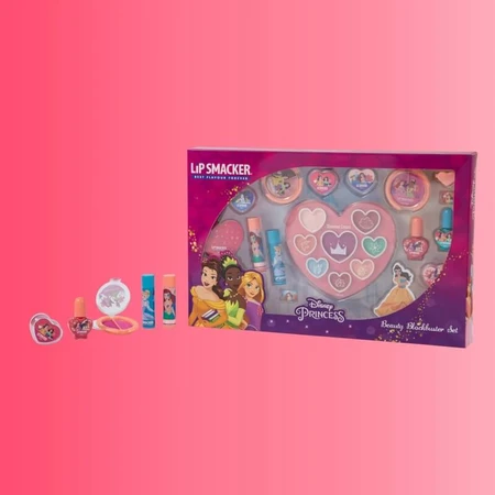 Coffret « Lip Smacker » Disney Princess Blockbuster de Markwins - Coffret de maquillage pour enfants