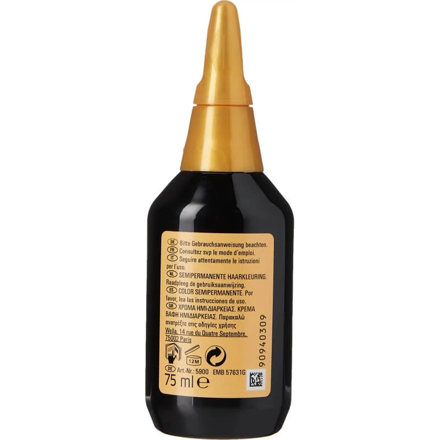 Wella Color Fresh nr 7/44 – intensywny średni miedziany blond – gotowa do użycia farba do włosów do bezpośredniego stosowania, 75 ml: ceny i cechy