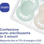 Mam 2 Silicone Pacifiers for Babies 16+ Months