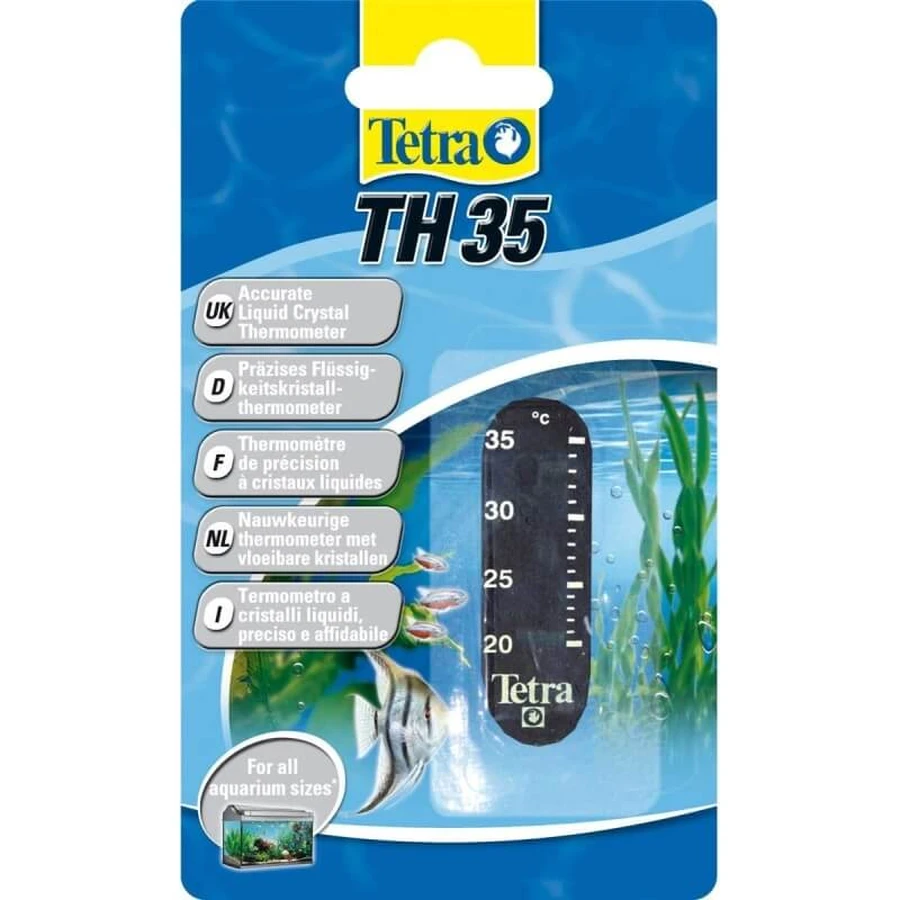 Tetra Th 35 - Liquid Crystal Aquarium Thermometer 20–35 °C
