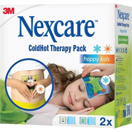 Nexcare Cold-Hot Therapy Pack Happy Kids - 2 hot/cold therapy pads