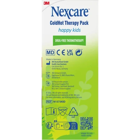 Nexcare Cold-Hot Therapy Pack Happy Kids - 2 hot/cold therapy pads