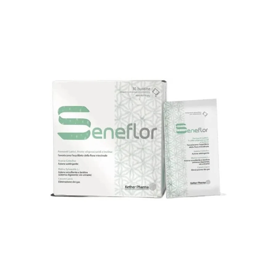 Seneflor 10 sachets - a dietary supplement to restore the balance of gut flora