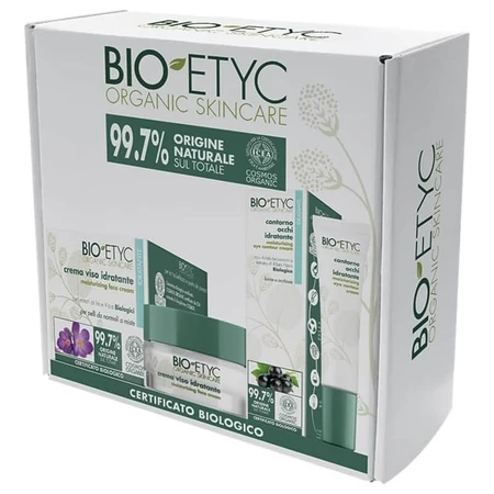 Bioetyc Moisturizing Beauty Box Set - Moisturizing Face Cream 50 ml + Eye Cream 15 ml