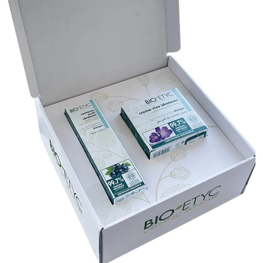 Bioetyc Moisturizing Beauty Box Set - Moisturizing Face Cream 50 ml + Eye Cream 15 ml