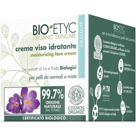 Bioetyc Moisturizing Beauty Box Set - Moisturizing Face Cream 50 ml + Eye Cream 15 ml
