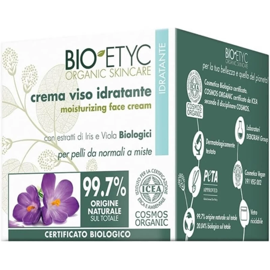 Bioetyc Moisturizing Beauty Box Set - Moisturizing Face Cream 50 ml + Eye Cream 15 ml