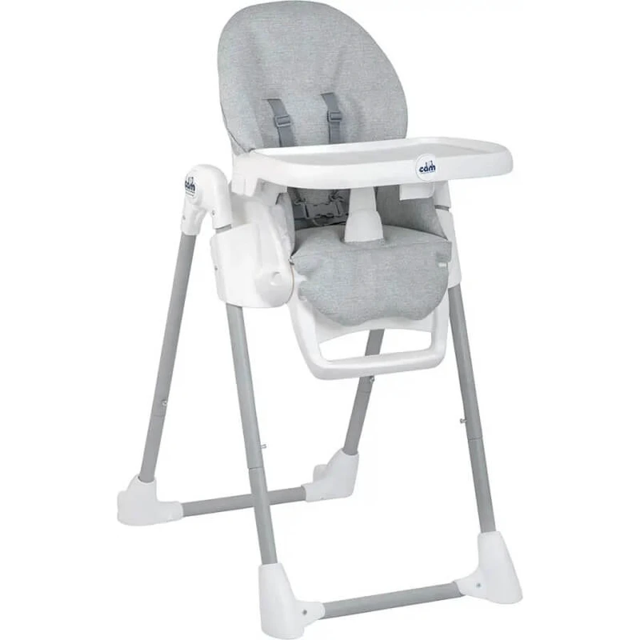 Cam Pappananna - chaise haute - gris chiné