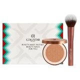 Collistar Magica Terra Bronzing Powder - Cadeauset met kwast nr. 4.4 Portofino Matte