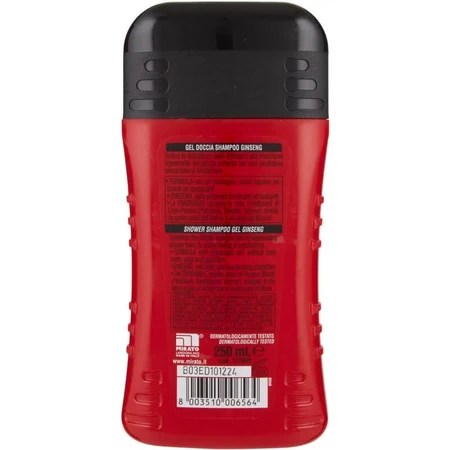Intesa Ginseng - Revitalizing Shower Shampoo Gel, 250 ml