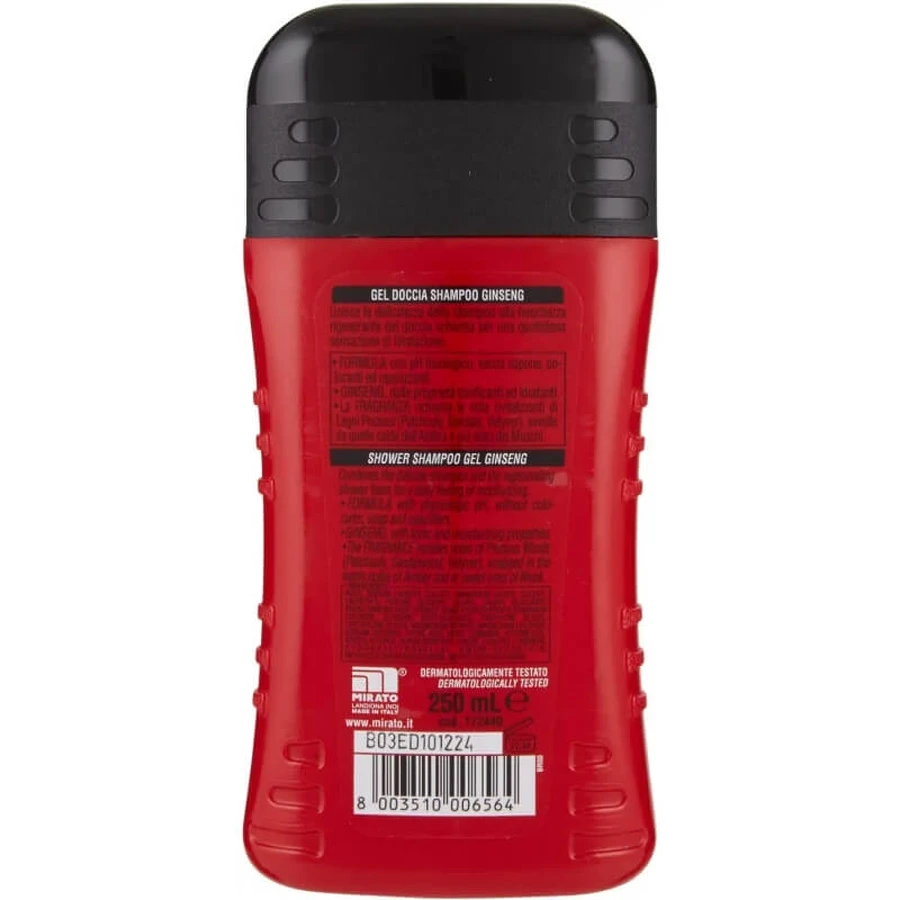 Intesa Ginseng - Revitalizing Shower Shampoo Gel, 250 ml