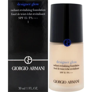 Giorgio Armani Designer Glow SPF 15 - Fond de teint revitalisant et illuminateur - N° 1