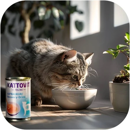 Kattovit Recovery Drink Kip - Aanvullende drank voor katten in herstel, 135 ml