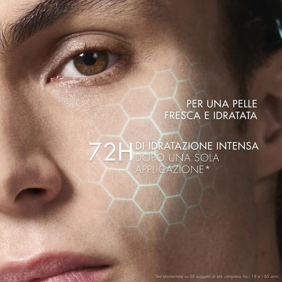 Biotherm Homme Aquapower 72h - Crema hidratante facial para hombre, 50 ml