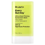 Dr.jart+ Crème solaire pour le visage 30 Every Sun Day : stick solaire ultra-transparent avec effet base, haute protection, 19 g