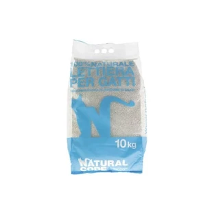 Litière agglomérante pour chat à base de bentonite « Natural Code », parfum talc, 5 kg