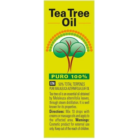 Naturando Tea Tree-olie 10 ml - Antibacteriële olie 10 ml