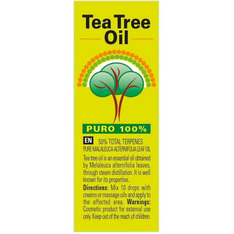 Naturando Tea Tree-olie 10 ml - Antibacteriële olie 10 ml
